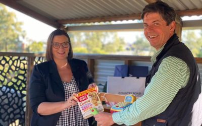 Dave Layzell visits Singleton Heights Pre-School