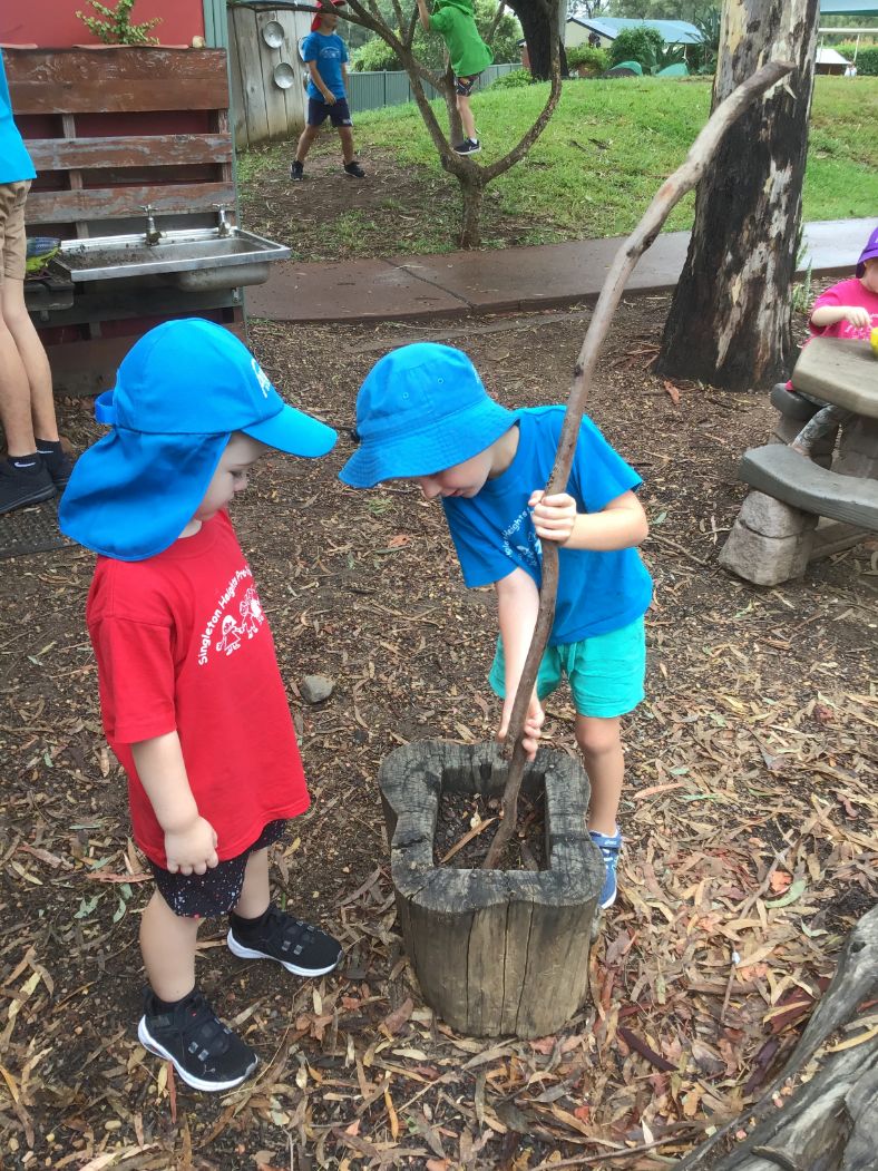Outdoor Play Areas Children playing outdoors as part of the learning environment to influence thinking, mood, behaviour, learning and emotions.