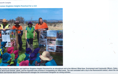 Singleton Heights Pre School visit to Ravensworth 2025