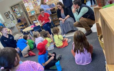 Sarah Mitchell MLC visits Singleton Heights Pre-School