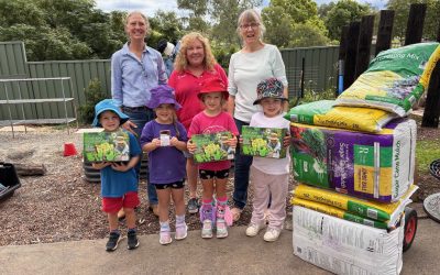 Slow Food Singleton Encourages students to get in the Garden