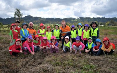 Seed Planting at Ravensworth Hillcrest